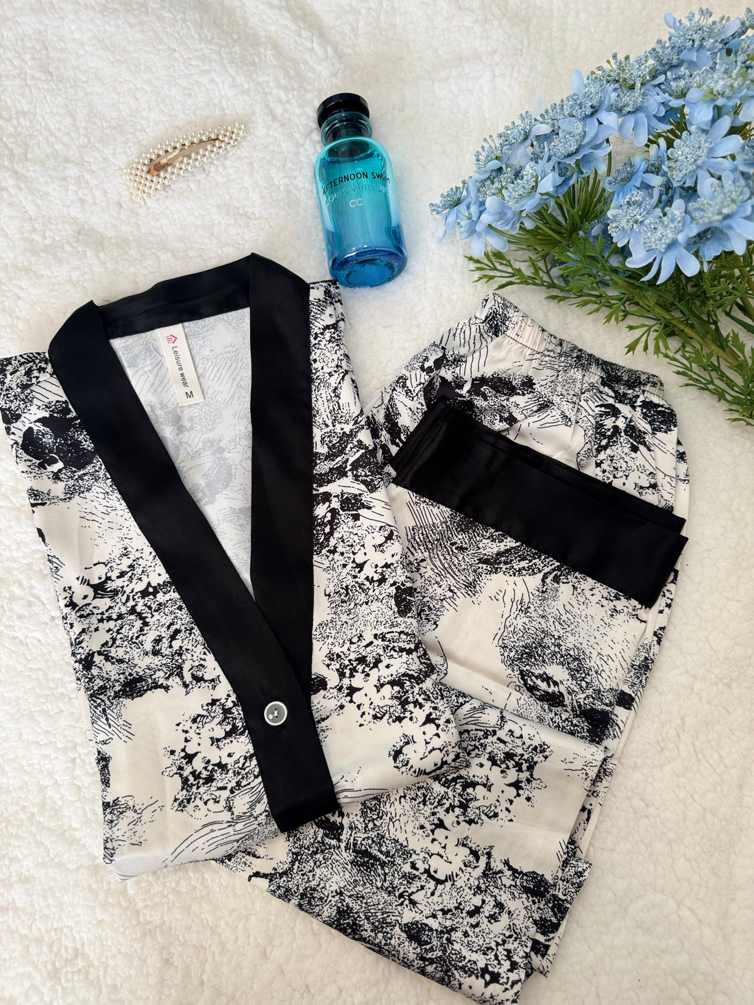 Satin Pajama Set for Women