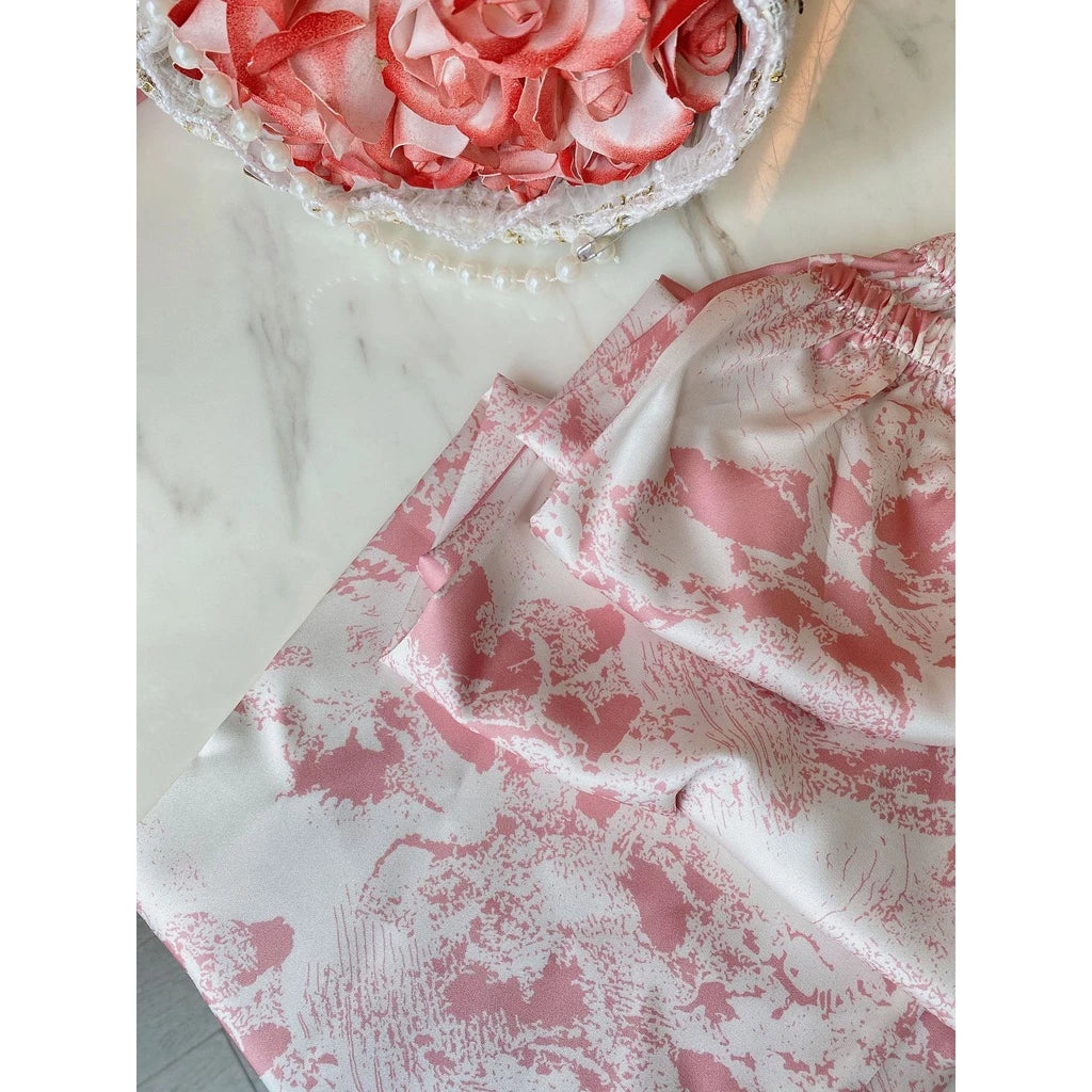 Pink Pajama Set for Women